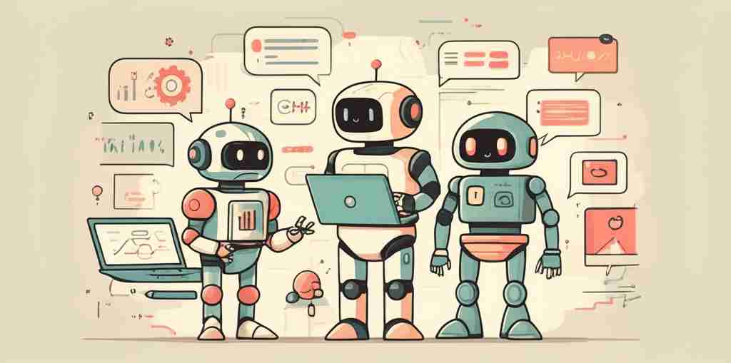 An image illustrating How to scale AI agents for business